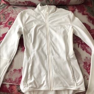 White lululemon jacket size 2